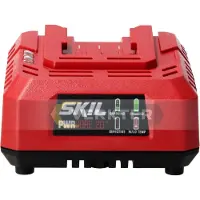 Skil 3122 AA Ladegerät „20V Max“(20V, 2.4A, LED-Ladestandanzeige, Typ C Stecker)