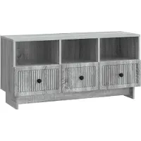 vidaXL TV-Schränk Graues Sonoma 102 x 34,5 x 50 cm Holzwerkstoff