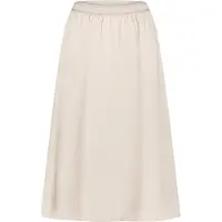 Betty & Co Midirock mit elastischem Bund in Grau | Gr.: 40