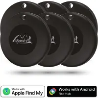 Lifemate Life Tag Duo – Schlüsselfinder, kompatibel mit iOS oder Android, 6er-Pack