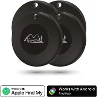 Lifemate Life Tag Duo – Schlüsselfinder, kompatibel mit iOS oder Android – AirTag Alternative - 4er-Pack