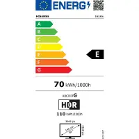 Hisense 58 '' A6S | UHD Smart TV 4K 60 Hz, 147,3 cm (58"), 3840 x 2160 Pixel, LED, Smart-TV, WLAN, Schwarz