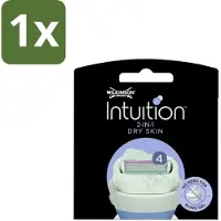 Wilkinson Sword – Nachfüllklingen – Intuition Blades Trockene Haut – Beruhigend – 3 Klingen - 1 Stück