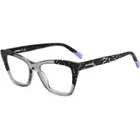 Missoni Damen MIS 0174 UHX Rahmen von BRILLEN Acetat Grau/Schwarz Quadratisch