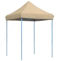 Syfax Party-Zelt Beige 200 x 200 x 306 cm Oxford-Stoff