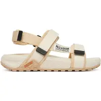 Palladium Damen Sommersandalen Textil Beige
