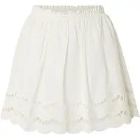 EDITED The Label Damen Röcke Quella Skirt - Gebroken Wit - Größe 40