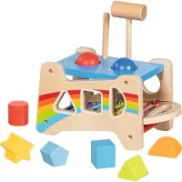 Goki Hammer Bench With Xylophone 58304 Pädagogisches Spielzeug