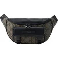 Calvin Klein Gürteltasche Mixed Emblem Aop Waistbag Lotus Beige / Black