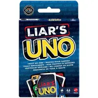 Mattel Games Liar's UNO CDU, Kartenspiel, Strategie, 7 Jahr(e), Familienspiel