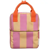 Sticky Lemon backpack small lemon tree stripes rosebay pink apple juice