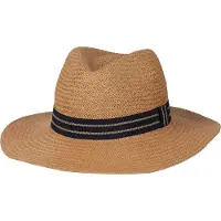 Salon Straw Hat Fedora Strohhut