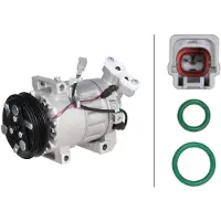 Hella Klimakompressor 12 V Ø 112 mm Thermo-Expertise für u.a. RENAULT CLIO