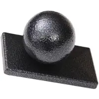 Floraworld Zaunpfosten-Kugelkappe »Premium«, 1 Stück, Aluminium - silberfarben