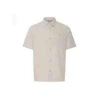 INDICODE JEANS Leinenhemd "Leinenhemd IDTropelo", Herren, Gr. XL, N-Gr, beige (fog), Obermaterial: 55% Leinen LI. 45% Baumwolle CO., Hemden Leinenhemd