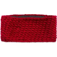 StyleBREAKER Stirnband "Breites Grob Gehäkeltes Stirnband Einfarbig" 1 Stk.