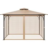 Vevor Ersatz-Netzgitter für Pavillon, 10 x 12 x 7,3 ft Terrasse, nur Netz