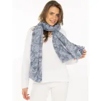 Zwillingsherz Schal "Classic Paisley" anschmiegsam, zeitloses Paisleymuster