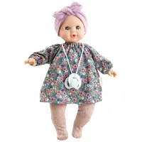 Paola Reina Puppe Sonia - Blumen Kleid Mechanismus 36 cm Puppen Spielzeug