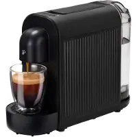 Tchibo Cafissimo NOW Kaffeemaschine Kapselmaschine für Caffè Crema, Espresso und Kaffee | 0,67 l | 1250 Watt | 11,4 x 33,7 x 23,5 cm | Schwarz