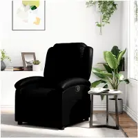 Markenlos Relaxsessel Schwarz Kunstleder, Fernsehsessel, Kinosessel, Gaming Couch
