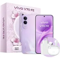 Vivo V70 FE + BUD, 17,4 cm (6.83"), 8 GB, 512 GB, 200 MP, Android 16.0, Violett