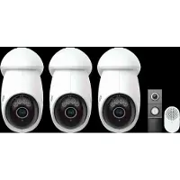 TP-LINK Tapo C560WS 3er-Pack + D235 Smart Battery + Wired Doorbell