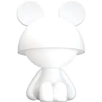Luxus Europe - Nachtlampe Kinderzimmer Mouse Weiß - Draadloos LED Nachtlampje Kinderen - USB-C Oplaadbaar