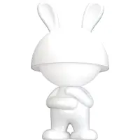 Luxus Europe - Nachtlampe Kinderzimmer Mouse Weiß - Draadloos LED Nachtlampje Kinderen - USB-C Oplaadbaar