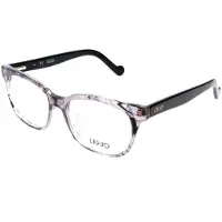 Liu Jo Lunettes de Vue LJ2651 51/16/135 Gestreift Grau Acetat FRAU LJ2651