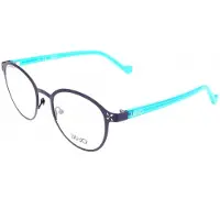 Liu Jo LJ2104R 48/20/135 Satinblau Metall Damenbrille LJ2104R