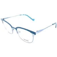 Liu Jo LJ2115 50/18/135 Shiny Azur Metall Damenbrille LJ2115