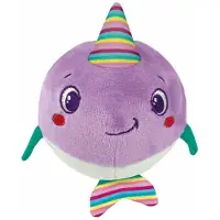 Clementoni Tiere Whimsy Narwal Plüschballfigur, Babyrassel