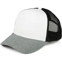 StyleBREAKER "Snapback Cap Meliert mit Mesh Einsatz" 1 Stk.