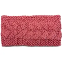 StyleBREAKER Stirnband "Grobstrick Stirnband mit Zopfmuster" 1 Stk.