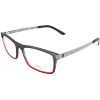 Safilo SA 1056 52/18/145 Graubraun Ruthenium Polyamid Herren SA 1056