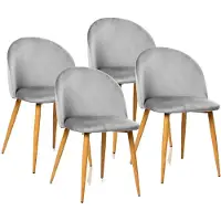 Furniture Style Mercedes Stuhlset 46x78x24.3 Cm 4 Einheiten
