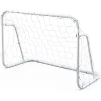 Northix Tragbares Fußballtor mit wetterfestem Netz, 121 x 60 x 80 cm