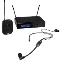Shure Drahtloses Mikrofonsystem SLXD14+E/SM35 mit Taschensender und Headset-Mikrofon