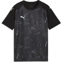 Puma Teamfinal Graphic Jersey Jr black-white-flat dark gray (03) 176