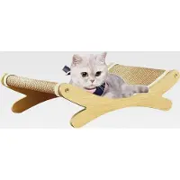 Markenlos Kratzbrett für Katzen | Integriertes Bett und Kratzbrett für Katzen, Möbelschutz gegen Krallen für Wand, Teppich, Sofa, Tür