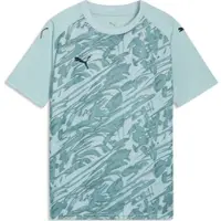 Puma Teamfinal Graphic Jersey Jr modern mint-black-adriatic (41) 176