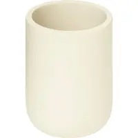 5 Five 5five Simply Smart Zahnbürstenbecher Duo, Zahnputzbecher, Zahnbürstenhalter, Polyresin, Beige, 200168A