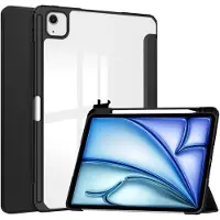 EtuiTab Transparente Federtasche für Apple iPad Air 13" M2 2024 / M3 2025