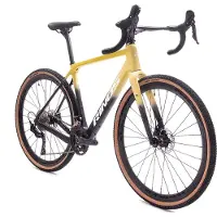 RINOS Carbon Gravel Bike Sandman6.0 Shimano GRX600 S Schwarz/Gelb 52 cm