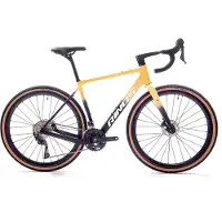 RINOS Carbon Gravel Bike Sandman7.0 Shimano GRX820 Schwarz/Gelb M (54cm)