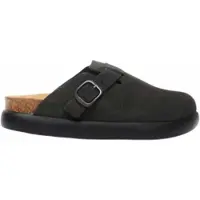 Scholl Clog Damen Fae Chunky Wildleder Q Black-Schuhgröße 40