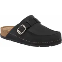 Scholl Clog Damen Bora Moccasin Black-Schuhgröße 39