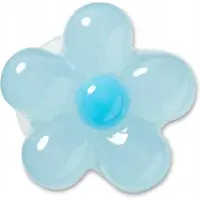 Crocs Jibbitz Expressive Floral Light Blue Pin für Schuhe