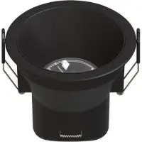 Silamp Dimmbarer Einbaustrahler Schwarz LED 9W CCT ø85mm - 3000K/4000K/6500K